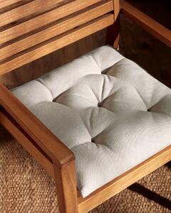 Cuscino per sedia Suyai 100% cotone bianco 45 x 45 cm
