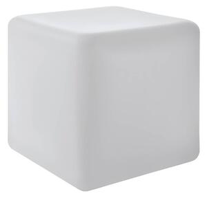 EGLO Lampada da esterno Bottona cubo E27 bianco, 40 x 40cm, Bianco / Opale, Plastica