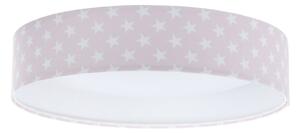 Luce LED dimmerabile GALAXY KIDS LED/24W/230V stelle rosa/bianco + tc