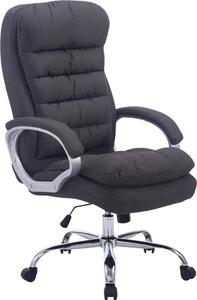 CLP sedia da ufficio XXL Vancouver in tessuto portata fino a 235 kg, grigio scuro