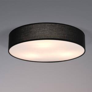 OSRAM Plafoniera soffitto ORBIS PARIS, dimmerabile, Nero, Soggiorno / Sala da pranzo, Tessuto / Stoffa / Seta, Moderno, Plafoniera