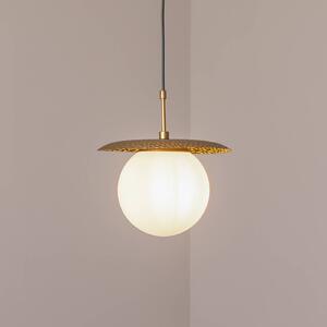 Lampada a sospensione in vetro Anemon Opviq, dimmerabile, Ottone / Oro, Soggiorno / Sala da pranzo, Vetro, Moderno, Lampada a sospensione
