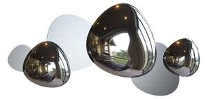 Applique Contemporanea Jack-Stone Acciaio Colore Nichel Led 13W