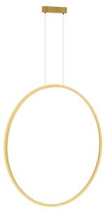 Lampada a sospensione per bagno Anello d'oro Saturno LED 46W Milagro