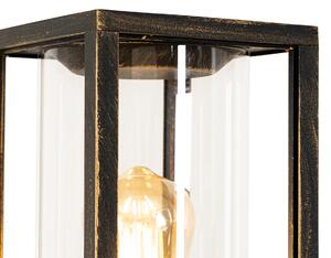Lampada da esterno vintage in piedi oro antico 100 cm IP44 - Charlois