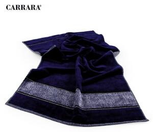 1 Asciugamano in spugna Carrara S52 MELANGE blu violaceo misura cm 40x60 - SECONDA SCELTA