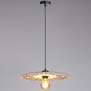 Lampadario a sospensione con filo FALCO 1xE27/60W/230V diametro 40 cm beige
