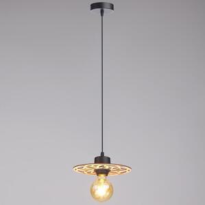 Lampadario a sospensione con filo FALCO 1xE27/60W/230V diametro 20 cm beige