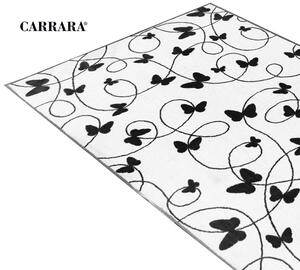1 Telo bagno in spugna Carrara MELODY variante 01 WHITE S45 misura cm 100x150 - SECONDA SCELTA