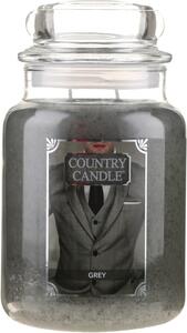 Candela 680gr Country art. Giara Grande fragranza Grey