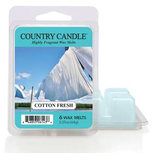 Candela 64gr Country art. 6 Wax Melts fragranza Cotton Fresh