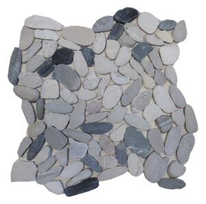 Mosaico pietra naturale Sassi multicolore sp. 10 mm