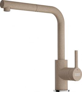 Franke Lina L miscelatore da cucina Oyster con bocca estraibile 115.0728.487