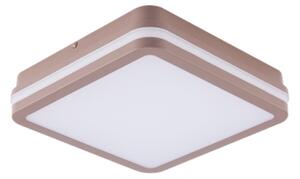 Brilagi - LED Plafoniera da esterno BENE LED/18W/230V 21,5x21,5 cm marrone IP54