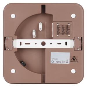 Brilagi - LED Plafoniera da esterno BENE LED/18W/230V 21,5x21,5 cm marrone IP54