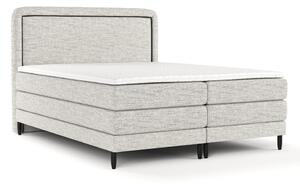 Letto boxspring grigio chiaro 140x200 cm Dove - Maison de Rêve