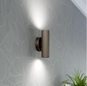 Eglo 902036 - Applique da parete PORTILLO 2xGU10/5W/230V marrone