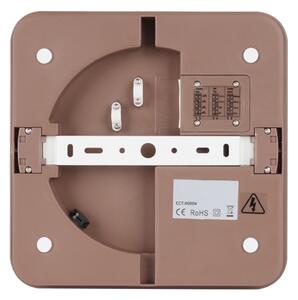 Brilagi -LED Plafoniera da esterno BENE LED/24W/230V 26x26 cm marrone IP54