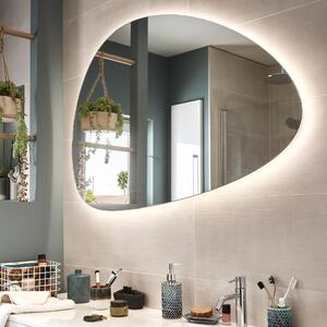 Specchio con illuminazione integrata bagno ovale L 120 x H 80 cm SENSEA