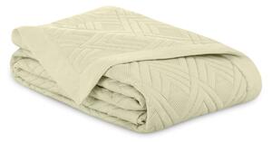 Copriletto beige in microfibra con rivestimento trapuntato 220x240 cm Ophelia – Restilo