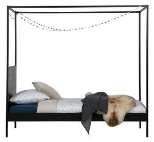 Letto singolo nero 90x200 cm Dani - WOOOD