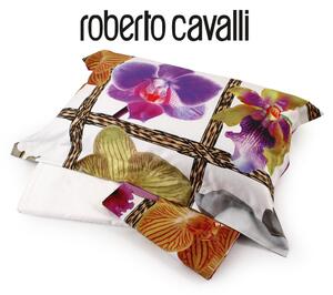 Completo lenzuolo matrimoniale ROBERTO CAVALLI articolo FOULARD CLET variante 03 Bianco