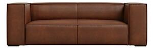 Divano in pelle marrone cognac 212 cm Madame - Windsor & Co Sofas