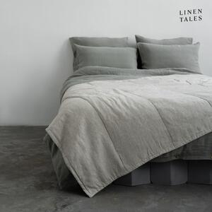 Copriletto trapuntato in lino colore naturale 140x220 cm Melange - Linen Tales