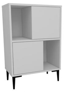 Mobile Da Cucina Multiuso Dispensa 60x35x90 Nikla Bianco
