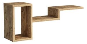 Mensola Sospesa Design Moderno 78x20x33 Berry Rovere