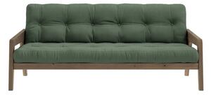 Divano letto verde 204 cm Grab - Karup Design