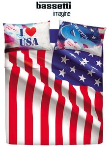 Completo letto UNA PIAZZA Bassetti Home innovation USA FLAG