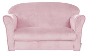 Divano per bambini in velluto rosa chiaro 78 cm Lil Sofa - Roba