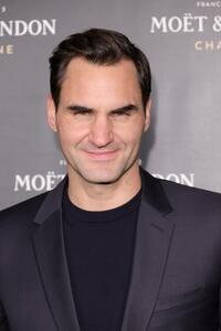 Fotografia Roger Federer at the Moet Chandon Holiday Season Celebration, Michael Loccisano