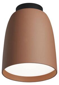 Bover plafoniera da esterno a LED Dado, terracotta, alluminio/acciaio