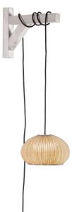 Bover Lampada LED a sospensione Garota, spina bianco/avorio