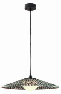 Lampada a sospensione da esterno Bover LED Nans Balis S/55, marrone/marrone