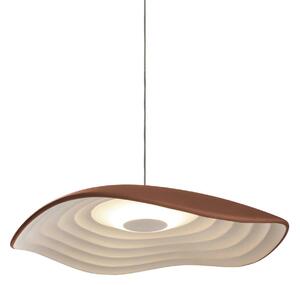 Bover Lampada LED a sospensione Valentina S24, terracotta/bianco