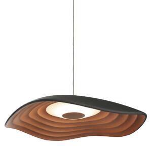 Bover Lampada LED a sospensione Valentina S24, nero/rame