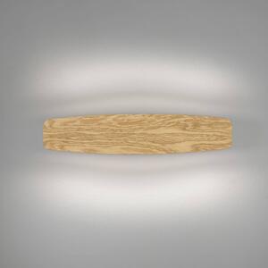 Quitani Applique a LED Persida, lunghezza 48 cm, rovere, 2.700 K