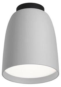 Bover Plafoniera da esterno a LED Nut, grigio chiaro, alluminio