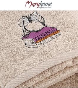 SET Asciugamani 1+1 in spugna di cotone MaryHome Art. 6M94955