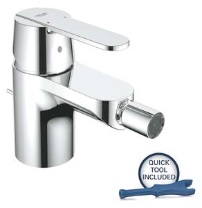 Grohe Get - Miscelatore per bidet, con sistema di scarico, cromo 32885000