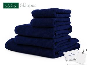 SET asciugamani 5 PEZZI SVAD DONDI Art. SKIPPER variante 52 BLU + tavoletta profumo biancheria per armadi solo By Biancocasa
