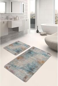 Tappetini da bagno grigio-blu in set di 2 pezzi 60x100 cm - Mila Home