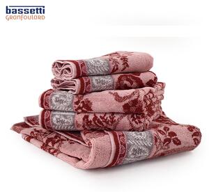 SET asciugamano 5 pezzi Bassetti GRANFOULARD articolo GENOVA variante 41