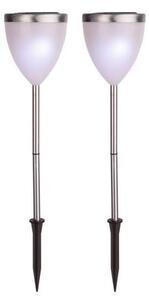 Set di 2 luci solari da giardino a LED, altezza 34 cm - Star Trading