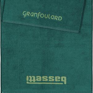 SET salviette 1+1 (media+ospite) Bassetti Granfoulard Art. SHADES variante V1 Verde