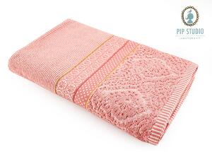 TELO Bagno PIP STUDIO Art. Soft Zellige Towel Col. Pink