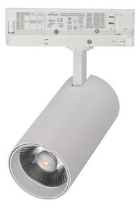 Faro LED 30W Binario Trifase CRI92, 110lm/W, 24°/60°, OSRAM LED Colore Bianco Naturale 4.000K
